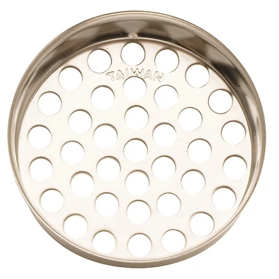 Plumb Pak PP820-40 Chrome Bathtub Strainer, 1-3/8 In Mesh