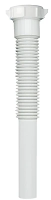 Plumb Pak PP812-5 Extension Tube, 1-1/4 In x 9 In, Slip Joint, Polypropylene