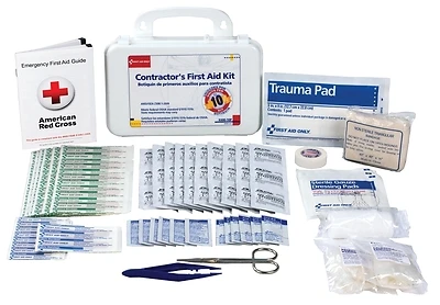 First Aid Only 9301-25P Contractor's First Aid Kit, 178-Piece, 25 Person