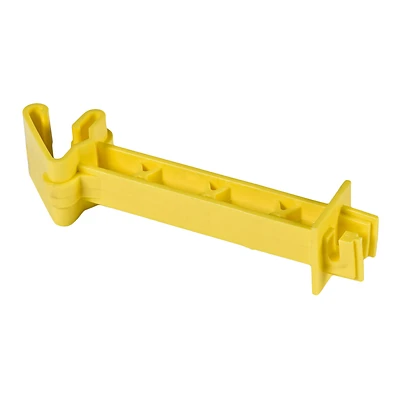 Zareba IT5XY-Z Snap-On Extender Insulator, Yellow, 25-Pack