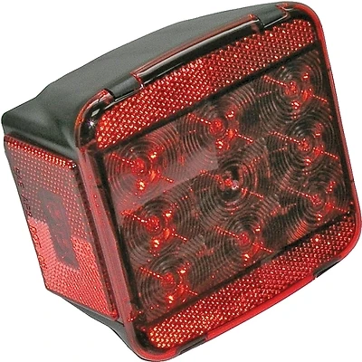 V840l Led Tail Light, 15-lamp, Submersible, 4.5 In X 4.5 In X 2 In