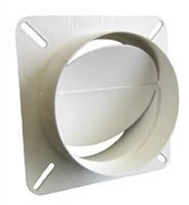 Db4zw Durable Plastic Dryer Vent Draft Blocker For 4 Inch Ducts