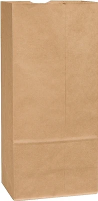 80078 Bbl Sack, Kraft Paper Grocery Bags, 500 Count