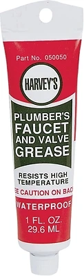 050050-12 Faucet And Valve Grease, 1 Oz - Plumbing Supply