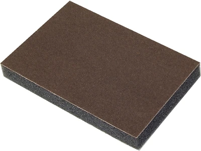 01110 60 Grit Coarse Sanding Sponge, 3 X 4 X 0.5 In, Pack Of 108