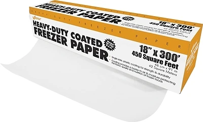 Weston 83-4001-W Freezer Paper Roll, 18 In. X 300 Ft., With Cutter Box