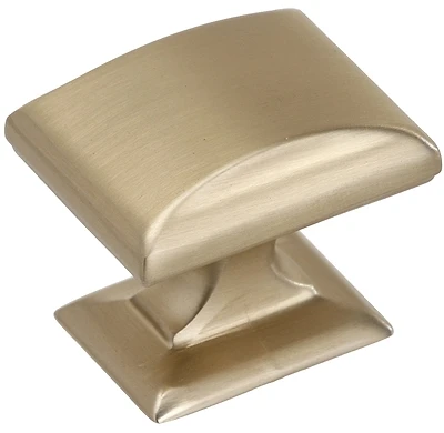 Candler Bp29340bbz Cabinet Knob 1-1/8 In. Golden Champagne, Zinc, 1 Pk