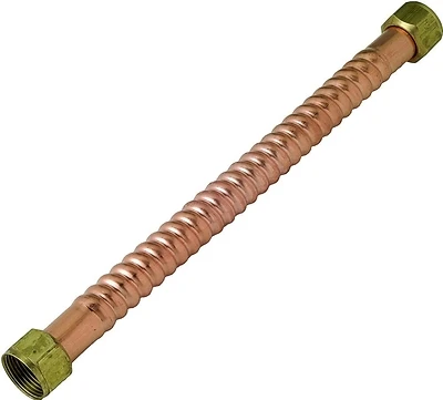 Copper-flex 3/4 In Fip Water Heater Connector, 12 In Length, Model Wb00-12n