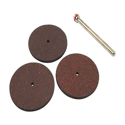 Forney 60222 Cut-Off Wheel Kit, 1-1/4 In. Diameter, 1/8 In. Arbor