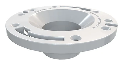 Oatey 43509 Closet Flange, 3 In. PVC, Fast Set Inside Fit