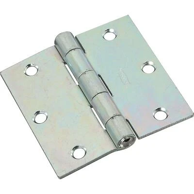 National Hardware N261-651 Utility Hinge, Zinc, 3-1/2 x 3-1/2 In.