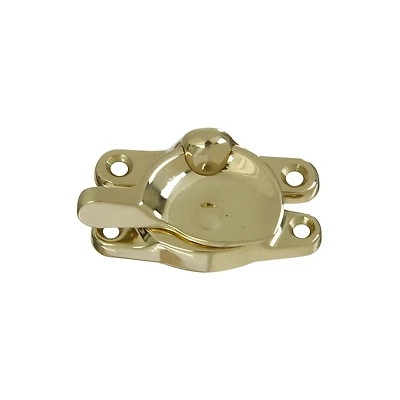 Window Sash Lock, Polished Solid Brass