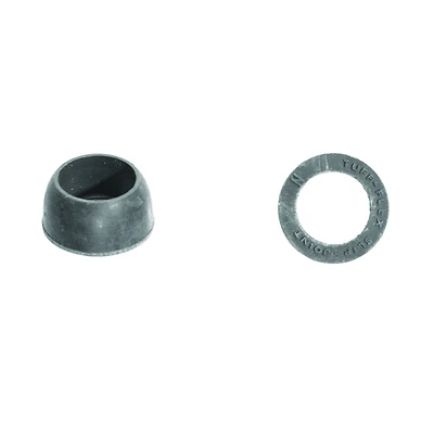 Danco 36598B Slip Joint Washer, 13/32 In. ID x 5/8 In. OD, Rubber, 1 Pk