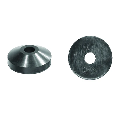 Danco 35097B Beveled Faucet Washer, 1/2 In. ID x 3/4 In. OD, Rubber, 1 Pk