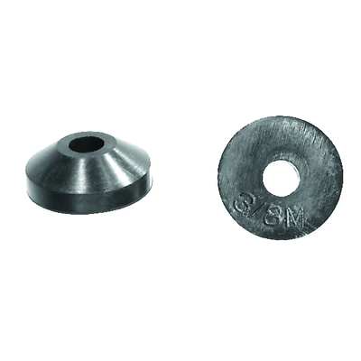 Danco 35095B Beveled Faucet Washer, 3/8 In. ID, 21/32 In. Dia., Rubber