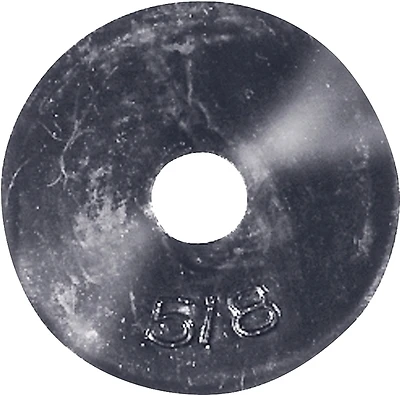 Danco 35071B Flat Faucet Washer, 5/8 In., 13/16 In. Dia., Rubber, 1 Pk