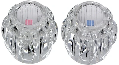 14884 Clear Acrylic Faucet Handle For Sterling 2/3 Handle Faucets, 2 Per Card
