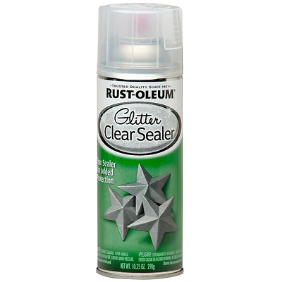 Rust-Oleum 267736 Glitter Spray Sealer, Clear, 10.25 oz. Aerosol
