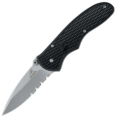 Gerber 22-47161 Folding Knife, 2.99 In Blade, Black Handle