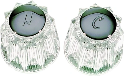 2-pack Clear Acrylic Faucet Handles For Price Pfister Model 88305