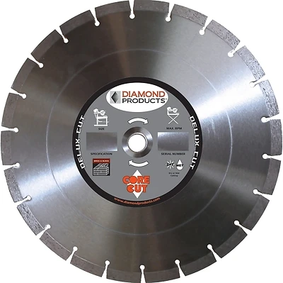 70495 12-inch High Speed Diamond Circular Saw Blade With 1-inch Arbor