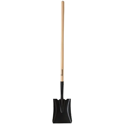 Landscapers Select 34609 PCL-P Shovel, 16 ga, Hardwood Handle, 45 in L Handle