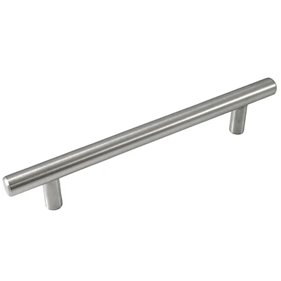 Melrose 5 In. Brushed Satin Nickel T-bar Cabinet Drawer Pull 87002, 1 Pk