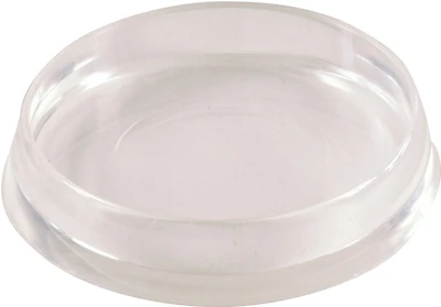 Shepherd Hardware 9088 Caster Cups, Clear Plastic, 1-7/8 In., 4 Pk
