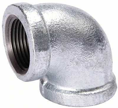 510-011bc 4 In. Threaded Galvanized Malleable Iron Elbow, 90 Degree, 300 Psi