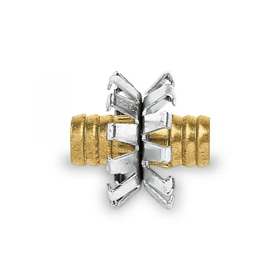 Heavy-duty Brass Clinch Hose Mender, 5/8 Inch, Model 805854-1001