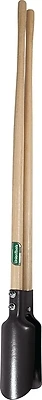 78002 Post Hole Digger, 10-1/4 In L Blade, Hardwood Handle, 58-3/8 In Oal
