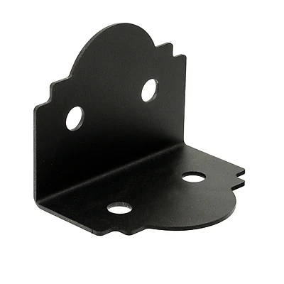 Outdoor Accents Angle, 90-Degree, 12 Gauge, ZMAX Coated, Galvanized Steel, 5 x 3-3/4 x 3-1/2 In.
