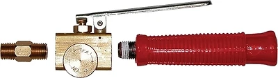 Squeeze Valve with Handle, Brass
