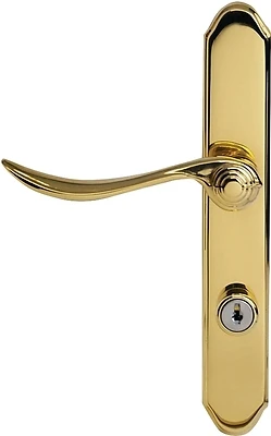 QuickFit Storm Door Handleset, Brass