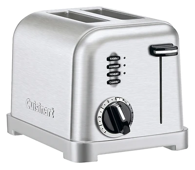 2-Slice Black & Chrome Toaster