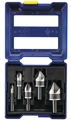 5-Pc. Metal Countersink Drill Bit Set