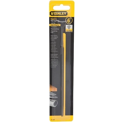 Stanley 22-306 Slim Taper File, Single-Cut, 6 In.