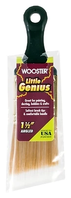 Little Genius 1-1/2 In. Angle Sash Paint Brush Q3222-1 1/2, Pack Of 25