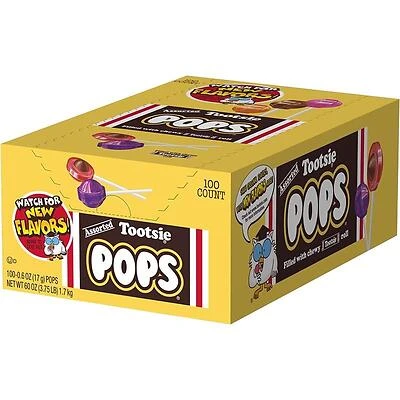 Tootsie Roll Pops Assorted Flavors, 60 oz.