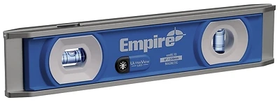9 In. Aluminum Magnetic Ultraview Led Torpedo Level With Dual Vials