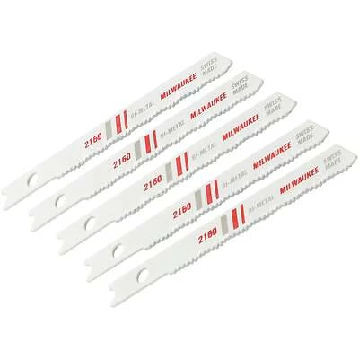 48-42-2160 U-shank 2-3/4 In. Bi-metal Jig Saw Blade, 24 Tpi (5-pack)