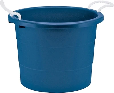 United Solutions Rope-Handle Utility Tub, Blue, 20 Gallon