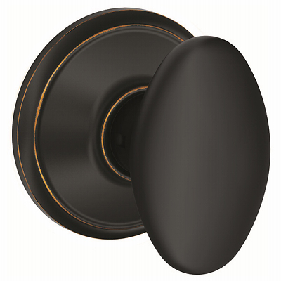 Siena Series F10vsie716 Aged Bronze Passage Knob For 1-3/8 To 1-3/4 In Thick Doors