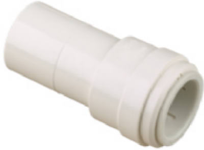 PEX Quick Connect Plastic Reducing Stem, 1 x 3/4 In.
