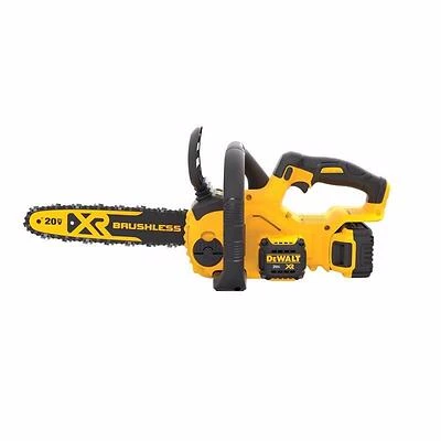 20-Volt Compact Chainsaw Kit, Brushless Motor, 12 In., Battery & Charger