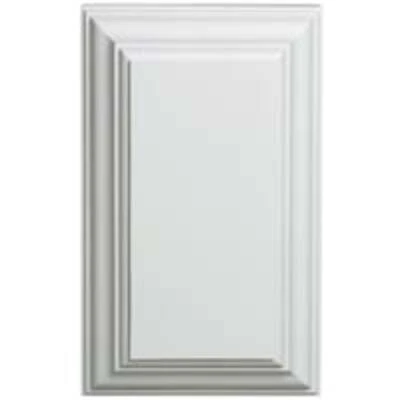 Carlon Wired Door Chime, 3 Tones, Plastic, White, Surface Mounting