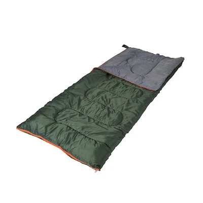 Stansport 522-100 Scout Rectangular Sleeping Bag, 75" x 33", Green