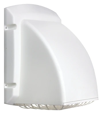 Promax Pmc4wx Exhaust Cap, 4 Inch Duct, Polypropylene, White