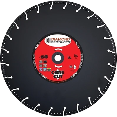 21571 14-inch Demolition Rescue Blade, 24 Teeth, Diamond Cutting Edge