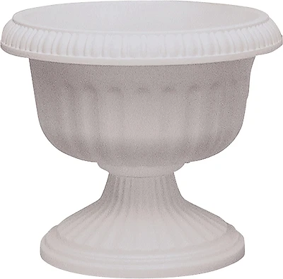 Grecian Urn Planter, 12 In H X 11.88 In W X 11.88 In D, Stone